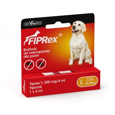 Fiprex krople dla pies L
