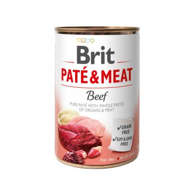 Brit pate & meat wołowina 400g
