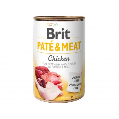 Brit pate & meat kurczak 400g