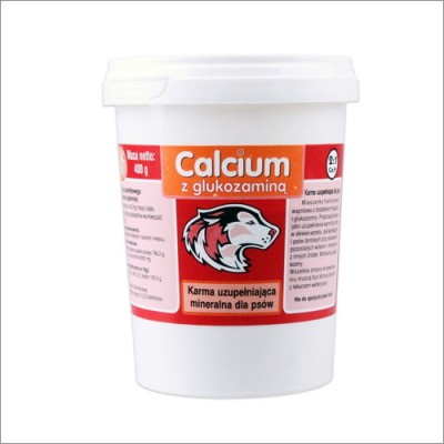 Calcium Czerwone witaminy dla psa 400g