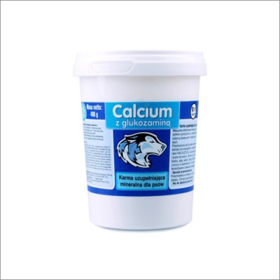 Calcium Niebieski witaminy dla psa 400g